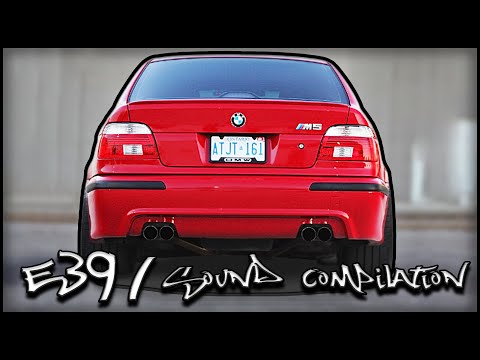 BEST OF BMW 5 Series E39 All Petrol Engines Exhaust Sound Compilation