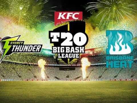 Brisbane Heat vs Sydney Thunder Live Stream ll BigBash 2019