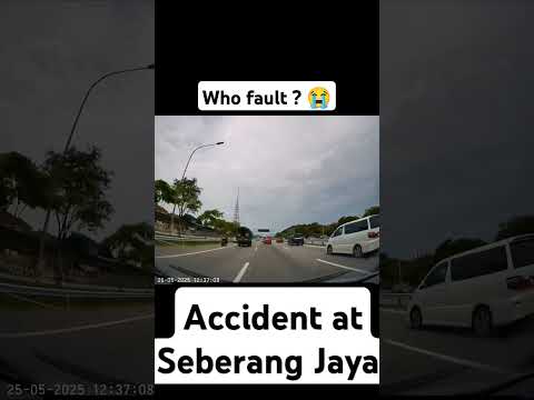 who fault? #reels #fypシ゚viral #facebook #accidentnews #penang #malaysia #fypyoutube #fypage #fyp #fb
