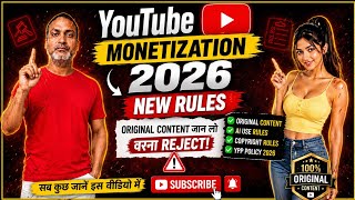 😳 Know the 2026 YouTube Monetization Original Content Rules or Get Rejected! 😁