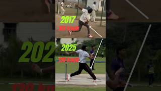 From 105 kmph to 130 kmph 🔥 | Fast Bowling Transformation ✅ #fastbowler #fastbowlingaction #shorts