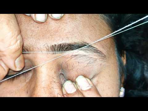 How to Do Perfect Eyebrow Threading at Home | Beginners Guide to Eyebrow Threading