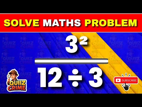 🎯 Only Genius Can Solve This Math Quiz | Try Now!🚀Fun Math Riddles & Quiz | Sharpen Your Brain Power