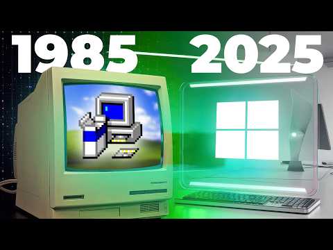 All Windows Setup Evolution (1985-2025) 4K/60fps