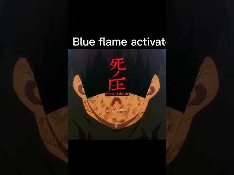 Blue flame activated #animeedit #anime