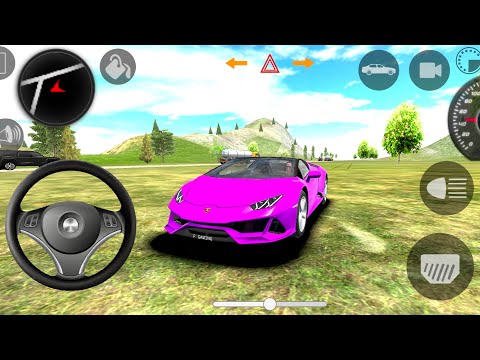 Purple Mahindra New Thar  ( Games Gadi Wala)  Indian Cars Simulator 3D 🚗