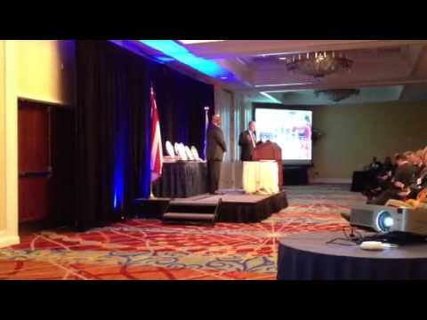 Dennis Nelson accepts the 2012 U.S. Water Prize