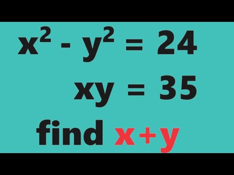A nice algebra question | math olympiad |  solve for x+y?