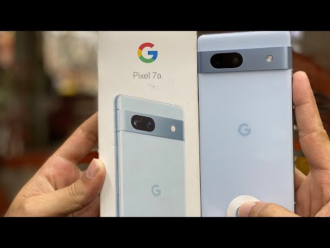 Google Pixel 7a Unboxing, Setup and first look in 2023