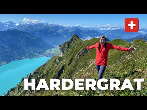 BEST HIKES IN SWITZERLAND: Hardergrat Ridge | Swiss Alps Hike near Interlaken and Lake Brienz