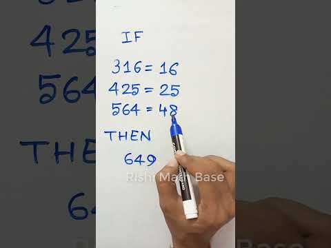 Tricky Math, Find the solution #shorts #youtubeshorts 230825