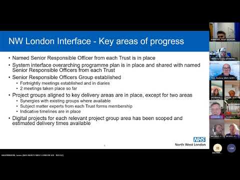 NHS NW London West London Borough – GP Federation Primary Care webinar 06 December 2026