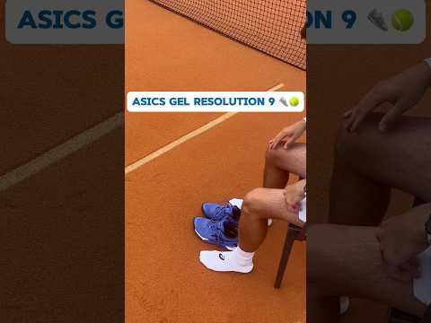 ASICS Gel resolution 9 #tennis #asicstennis #asicstennisacademy #gelresoloution #soundmindsoundbody