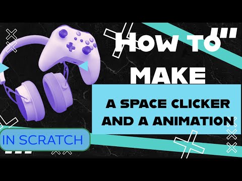 How My Son Built a Space Clicker Animation Game from Scratch!