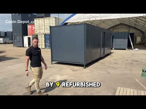 24Ft Office Cabin perfect for the Building Site or a small business set up.