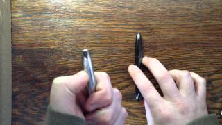 Fisher Space Pen Bullet Vs. AG7