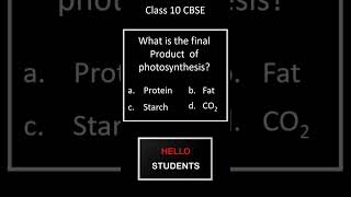Tricky question on Photosynthesis | Class 10 | CBSE | Biology | Chapter 6 | Life processes