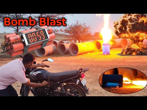Bomb blast | world biggest monkey gun in youtube history | we create amazing experiment on carbide 🔥