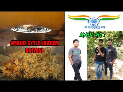 Ambur Style Chicken Briyani | Happy Independence Day To All | VMG'S Kitchen & Vlogs|#ChickenBriyani