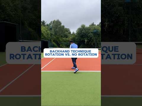 Backhand technique #tennis #tennistips #tenniscoach #tennispractice #tennistrainer #backhand #tennis