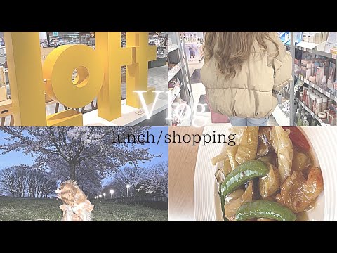 【Vlog】銀座アスターでlunch🍽/LOFT 購入品紹介🛍.｡o