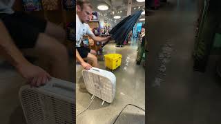 Speed Closing the FYE Store Before Our Shift Is Over