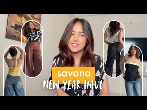 Savana’s New Year Sale is hereeee!! Use ‘Nidhi665’ to get insane discounts 😍🥂