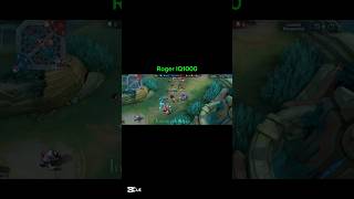 Roger iq 1000😂😂 #mlbbhero #mobilelegends #mlbb #mlbbheroes #leagueoflegends #mlbbguide