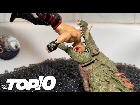 TOP 10 OMG Moments WWE Action Figures