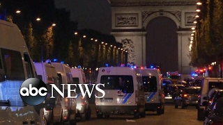 Terror attack on Champs Elysee in Paris