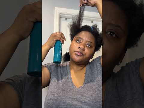 Let’s blow it out‼️#naturalhair #naturalhaircare #hairtutorial #blowout #ytshort