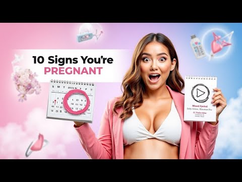10 Signs That You Are Pregnant 🤰✨ | Early Pregnancy Symptoms Every Woman Should Know