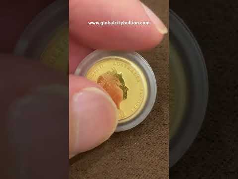 Australia Lunar Gold Coin 2018 - Year of Dog - 1/20 oz #gold #shorts