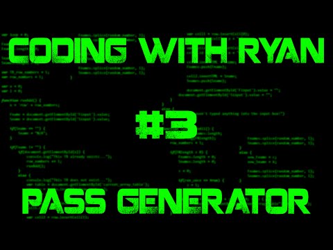 Python Random Password Generator - Speed Coding (x 16)