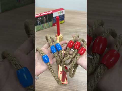 wooden ring toss