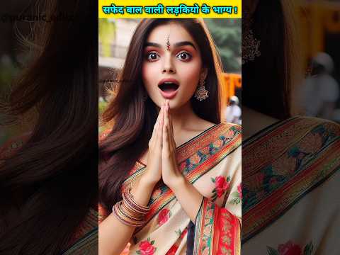 काम उम्र में बाल सफेद ऐसी महिलाओ का भाग्य केसा  होता हैं #shorts #short #yt