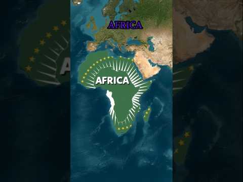 World Total 7 Continent 😱 #worldcontinent #map #mapanimation #shorts #geography #africa #continental