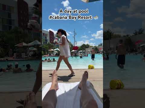A Day At The Pool🏊  #cabanabay #like #roadtoo100subs #shorts #shortvideo #sun #fun #subscribe