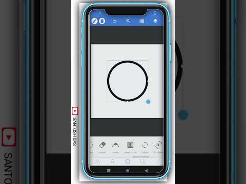 How to draw circle in pixellab | pixellab se circle kaise banaye 💯🖇️