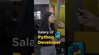 🔥Salary of Python Developer | Python Developer ki Salary | #Simplilearn #Shorts