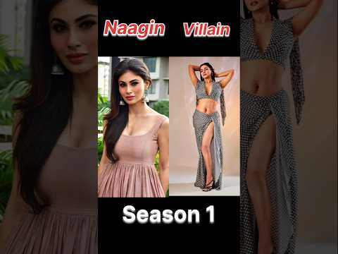 🐍🐍Naagin actress 🆚 Villain #mouniroy #adaakhan #surbhijyoti #surbhichandna #naagin7 #shorts