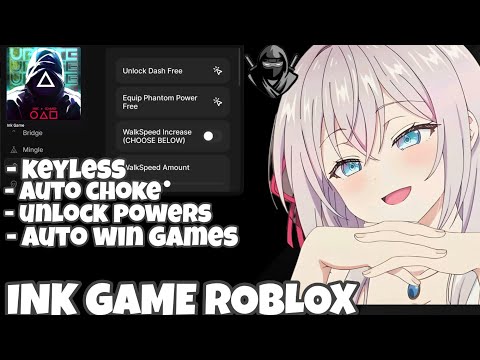 🔥 Ink Game Script (2025) | Unlock Powers, Keyless, Ringta & Auto Win Games, & More!