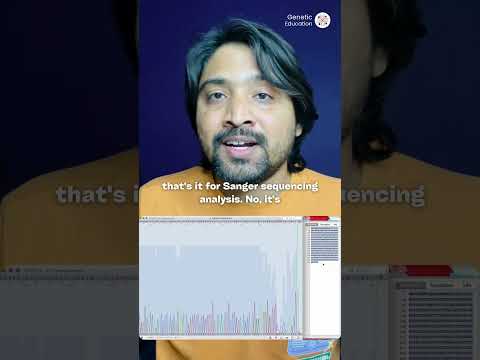 🔥 Master Sanger Sequencing Analysis in Just 40 Seconds! 🧬🔬
