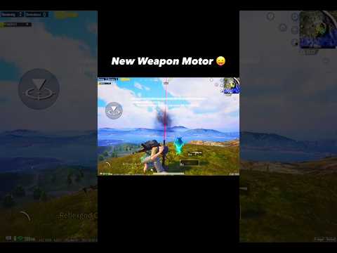 4.0 Update New Weapon Motor #pubgmobile #shorts