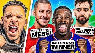 Fans reveal their WILDEST football opinions 😳