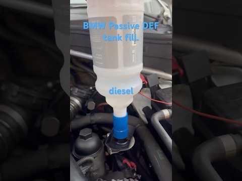 Passive DEF#bmw #maintenance #automobile #e70 #mechanic #m57 #diesel #lifehacks #trythis #howto #diy
