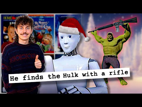 I Filmed Christmas Movies Written Entirely by Robots