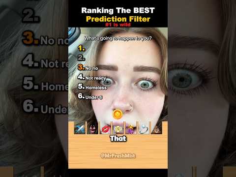 Ranking Best Filter Moments