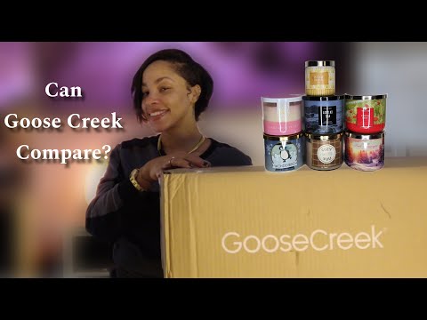 Goose Creek Candle Haul | Are They as Good as Bath & Body Works?
