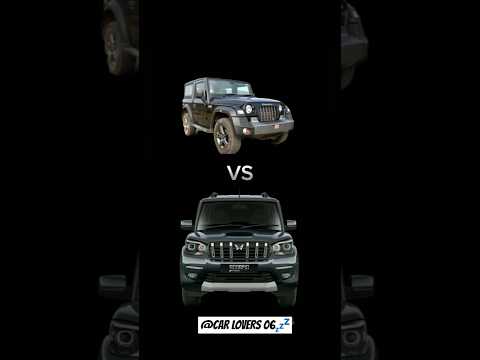 Thar v/s Scorpio | tharvsscorpio #thar #tharvsscorpio #scorpio #song #khatola2 #masoomsharma #shorts